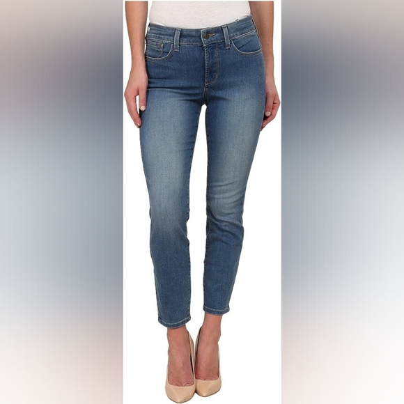 NYDJ Denim - NYDJ Nichelle Ankle Blue Jeans Size 12 Petite